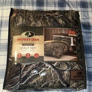 Mossy Oak Camouflage Quilt Set - 3 Piece Full/Queen